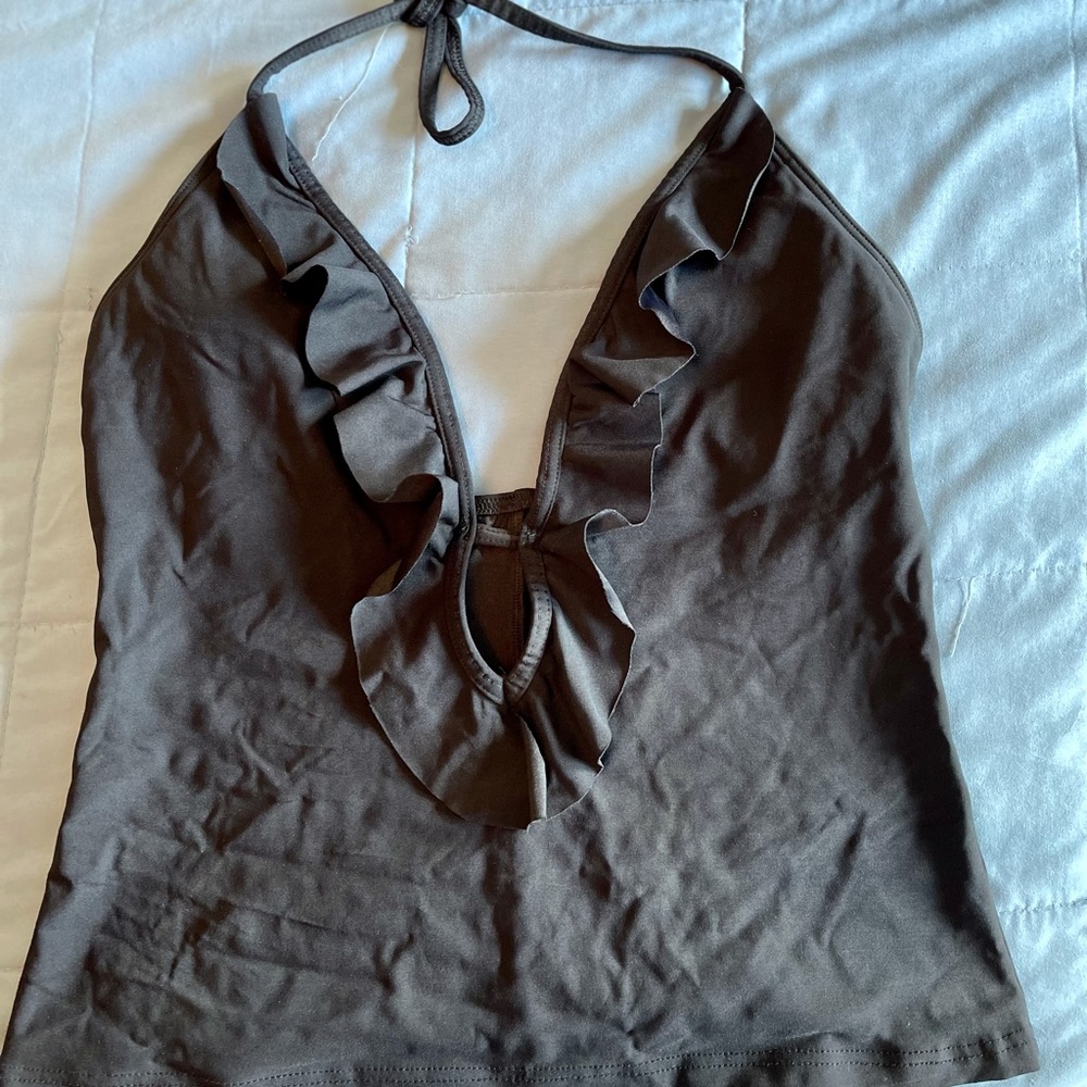 Tankini halter swim top